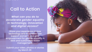 Call to action on gender