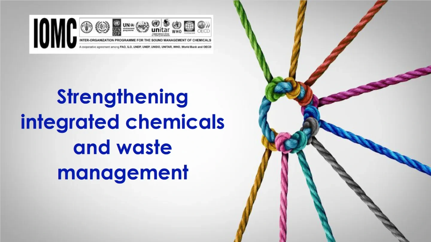 Discussion 1 Presentation_Chemicals and Waste Management CoP